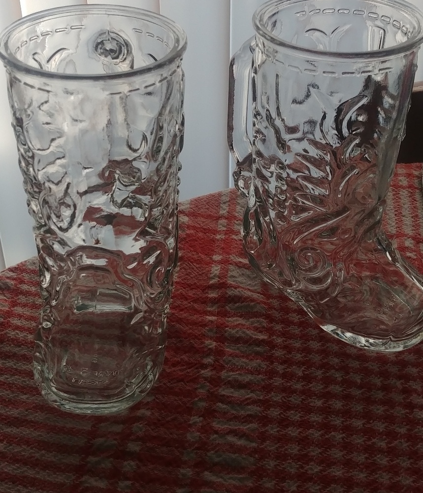 Vintage Libby Boot Glasses/Mugs Set